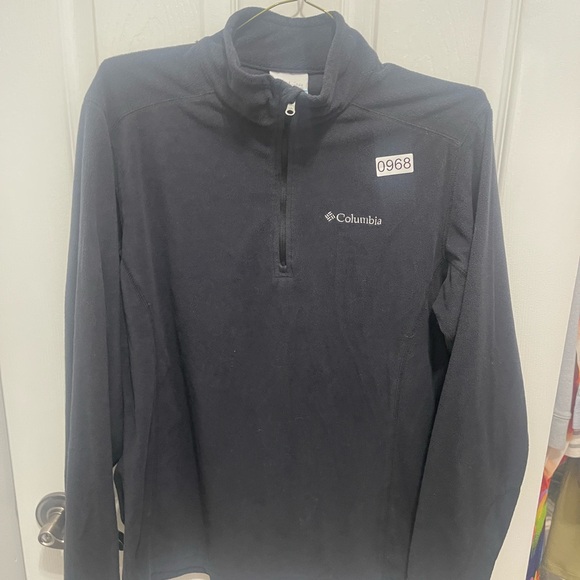 Columbia Black Quarter-Zip Pullover - Picture 6 of 11